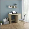 Image de Bureau Chêne sonoma 100x50x76 cm Bois d'ingénierie