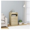 Image de Armoire à tiroirs Chêne sonoma 40x50x76 cm Bois d ingénierie