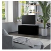 Image de Meuble TV Noir 80x34x36 cm Bois d ingénierie