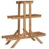 Image de Support pour plantes 83x25x83 cm Bois de sapin