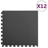 Image de Tapis de sol 12 pcs 4,32? Mousse EVA Noir