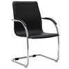 Image de Chaise de bureau interieur non pliable en plastique H. 88 cm noir