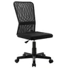 Image de Chaise de bureau Noir 44x52x100 cm Tissu en maille