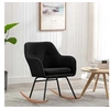 Image de Chaise interieur non empilable non pliable en bois H. 79 cm noir