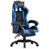 Image de sublime fauteuil inclinable en Similicuir Noir fixe standard 36x48x40 avec repose-pieds