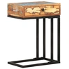 Image de Bijzettafel U-vormig 45x30x61 cm massief gerecycled hout289092