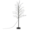 Image de Arbre à LED 150 cm avec 360 LEDs Blanc Chaud, Arbre Lumineux avec Minuterie,