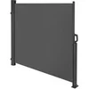 Image de Koopman Parasol droit rectangulaire 317.5 x 317.5 cm - Aluminium - Polyester - Gris