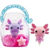 Image de Animagic - - Pack double Axolotl - Aquarium a bulles - Rose / Violet - Des 4 ans