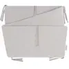 Image de Tour de lit bébé Baby's Only Sense Gris 180x30x4 cm BO-024.042.023.50
