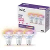 Image de WiZ Ampoule LED Connectée, Couleur, Spots GU10, équivalent 50W, avec détecteur de mouvement, Connexion Wi-Fi, Contrôle possible par la Voix, App, Alexa, Google Assistant et Apple HomeKit, Lot de 3 en occasion ou reconditionné