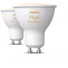 Image de Philips Ampoule Intelligente Gu10 Bt 2er 5w 400lm White Ambiance