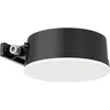 Image de Applique murale - - Vynce - Rond solaire - Noir