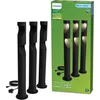 Image de Philips Desi Borne d’Extérieur 24 V GardenLink Basse Tension, 2700 K, 180 lm, Noir, Kit de Démarrage, Lot de 3, Prise EU en occasion ou reconditionné