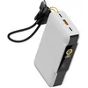 Image de NextGen series - Banque d'alimentation - 10000 mAh - 35 watt - 3 connecteurs de sortie (USB-C, USB) - blanc crépuscule