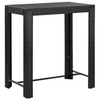 Image de Tuinbartafel 100x60,5x110,5 cm poly rattan zwart45874