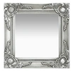 Image de Miroir mural style baroque 40x40 cm Argenté 320306