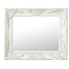 Image de Miroir mural style baroque 50x40 cm Blanc 320308