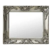 Image de Miroir mural style baroque 50x40 cm Argenté 320310