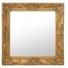 Image de Miroir mural style baroque 50x50 cm Doré 320313