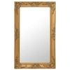 Image de Miroir mural style baroque 50x80 cm Doré