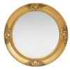 Image de Miroir mural style baroque 50 cm Doré 320345