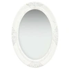 Image de Miroir mural style baroque 50x70 cm Blanc 320352