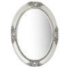 Image de Miroir mural style baroque 50x70 cm Argenté 320354