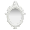 Image de Miroir mural style château 56x76 cm Blanc 320356
