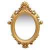 Image de Miroir mural style château 56x76 cm Doré 320357
