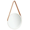 Image de Miroir mural avec sangle 40 cm Blanc 320360