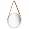 Image de Miroir mural avec sangle 40 cm Argenté 320362