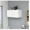 Image de Armoire murale Blanc 80x39x40 cm Bois d ingénierie