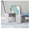 Image de Ensemble de table basse Gris béton 48x30x45 cm Bois ingénierie