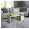 Image de Salontafel 90x45x35 cm bewerkt hout sonoma eikenkleurig802924