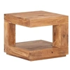 Image de Table basse 45x45x40 cm Bois d acacia massif