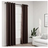 Image de Gordijnen linnen-look verduisterend ogen 2 st 140x225 cm taupe321201