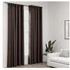 Image de Gordijnen linnen-look verduisterend haken 2 st 140x225 cm taupe321205