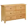 Image de Commode 105x33,5x73 cm Bois de chêne massif289196