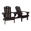 Image de Chaise H. 91.5 cm non pliable exterieur en bois marron