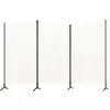 Image de Kamerscherm met 3 panelen 260x180 cm stof wit320731