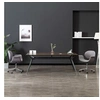 Image de Eetkamerstoelen draaibaar 2 st stof grijs3054866