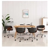 Image de Lot de 6 chaise de bureau interieur non pliable H. 66 cm en plastique gris