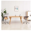 Image de Chaises pivotantes à manger lot de 2 taupe tissu
