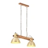 Image de Hanglamp industrieel 25 W E27 109 cm messingkleurig320526