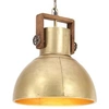 Image de Hanglamp industrieel rond 25 W E27 40 cm messingkleurig320532