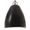 Image de Hanglamp industrieel rond 25 W E27 32 cm zwart320561