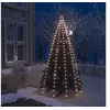 Image de Guirlande Lumineuse Filet d'Arbre de Noël 250 LED Lumière de Décoration Sapin de Noel Salon Maison Intérieur Jardin Extérieur 250 cm