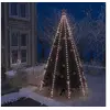Image de Guirlande Lumineuse Filet d'Arbre de Noël 400 LED Lumière de Décoration Sapin de Noel Salon Maison Intérieur Jardin Extérieur 400 cm