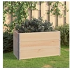 Image de Jardinières surélevées 3 pcs 50x100 cm Bois de pin solide
